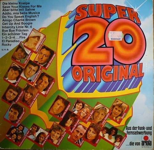 Cover Super 20 Original Schallplatten Ankauf