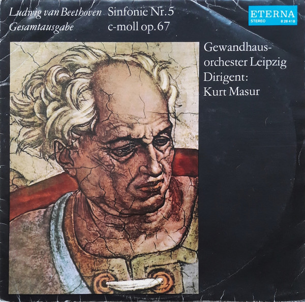 Cover Ludwig van Beethoven, Gewandhausorchester Leipzig, Kurt Masur - Sinfonie Nr. 5 C-moll Op. 67 (LP) Schallplatten Ankauf