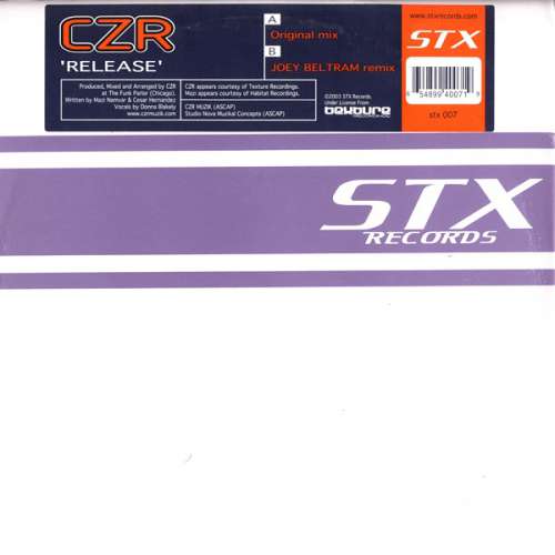 Cover CZR - Release (12, Whi) Schallplatten Ankauf