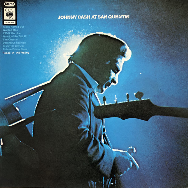 Cover Johnny Cash - Johnny Cash At San Quentin (LP, Album) Schallplatten Ankauf