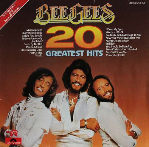 Bild Bee Gees - 20 Greatest Hits (LP, Comp) Schallplatten Ankauf