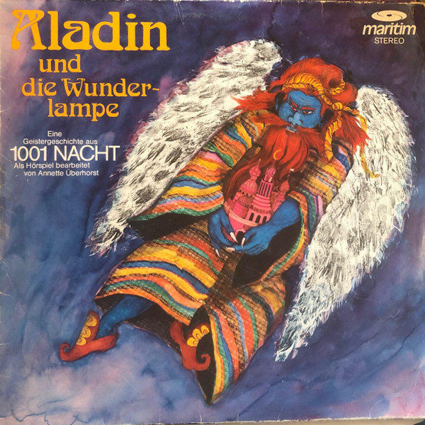 Cover Annette Überhorst - Aladin Und Die Wunderlampe (LP) Schallplatten Ankauf