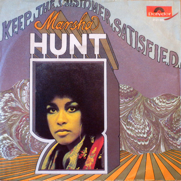 Cover Marsha Hunt - Keep The Customer Satisfied (7, Single) Schallplatten Ankauf