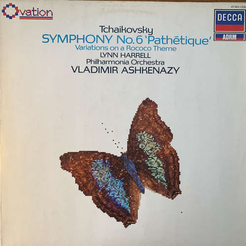 Cover Tchaikvsky* - Vladimir Ashkenazy, Philharmonia Orchestra, Lynn Harrell - Symphony No 6 Pathetique (LP) Schallplatten Ankauf
