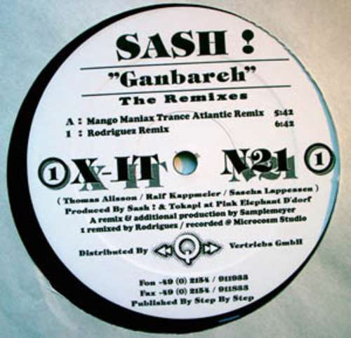 Cover Sash! - Ganbareh (12, Whi + 12) Schallplatten Ankauf