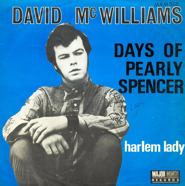 Cover David McWilliams - Harlem Lady  /  Days Of Pearly Spencer (7, Single) Schallplatten Ankauf