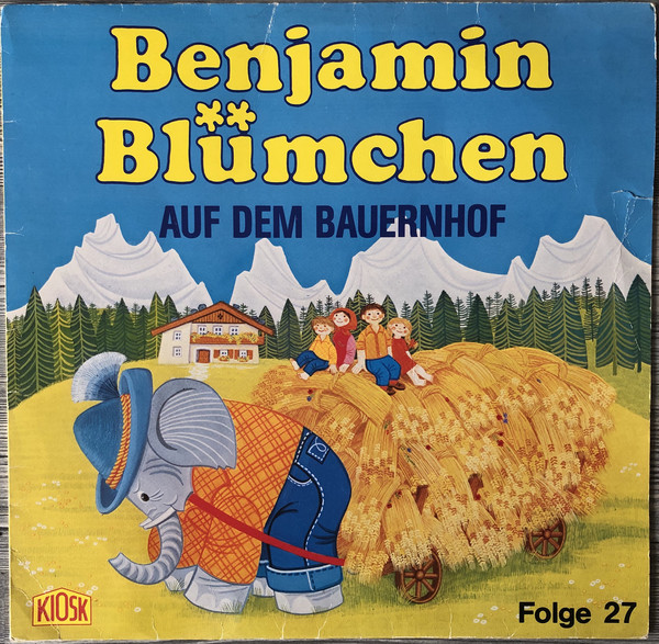 Cover Elfie Donnelly - Benjamin Blümchen  27 - Auf Dem Bauernhof (LP) Schallplatten Ankauf