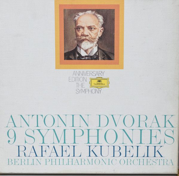 Cover Antonin Dvorak* – Rafael Kubelik, Berlin Philharmonic Orchestra* - 9 Symphonies (9xLP + Box) Schallplatten Ankauf