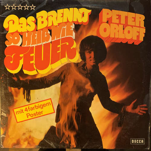 Cover Peter Orloff - Das Brennt So Heiß Wie Feuer (LP, Album) Schallplatten Ankauf