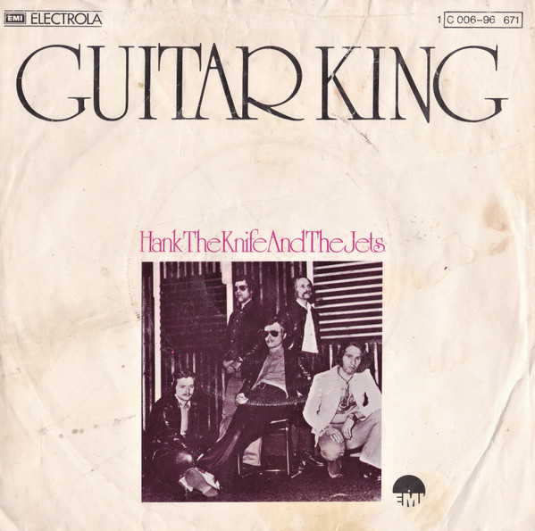 Cover Hank The Knife And The Jets - Guitar King (7, Single) Schallplatten Ankauf