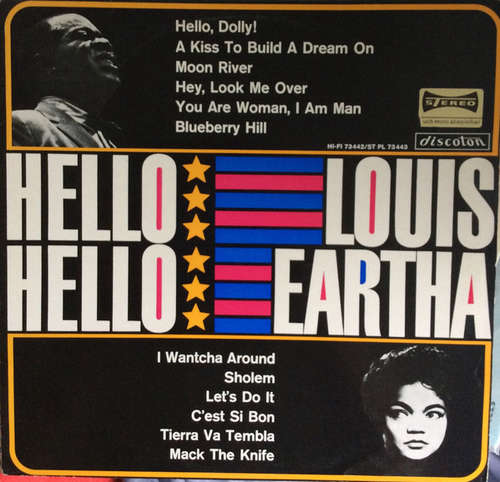 Cover Louis Armstrong / Eartha Kitt - Hello Louis ! Hello Eartha ! (LP, Comp) Schallplatten Ankauf