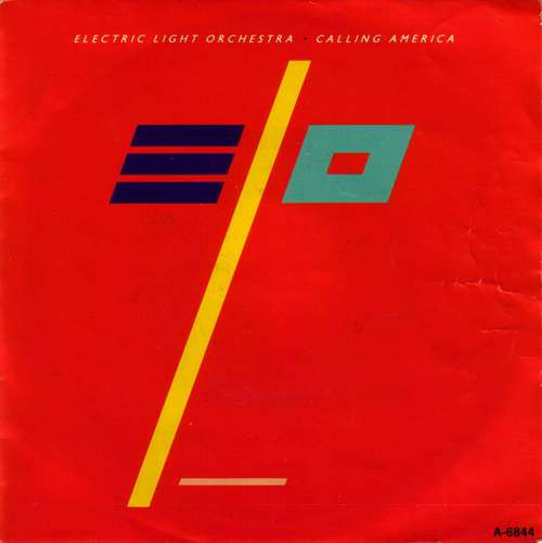 Cover Electric Light Orchestra - Calling America (7, Single) Schallplatten Ankauf