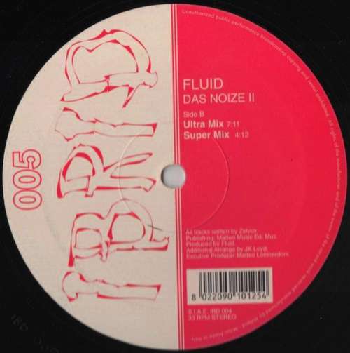 Cover Fluid (10) - Das Noize 2 (12) Schallplatten Ankauf