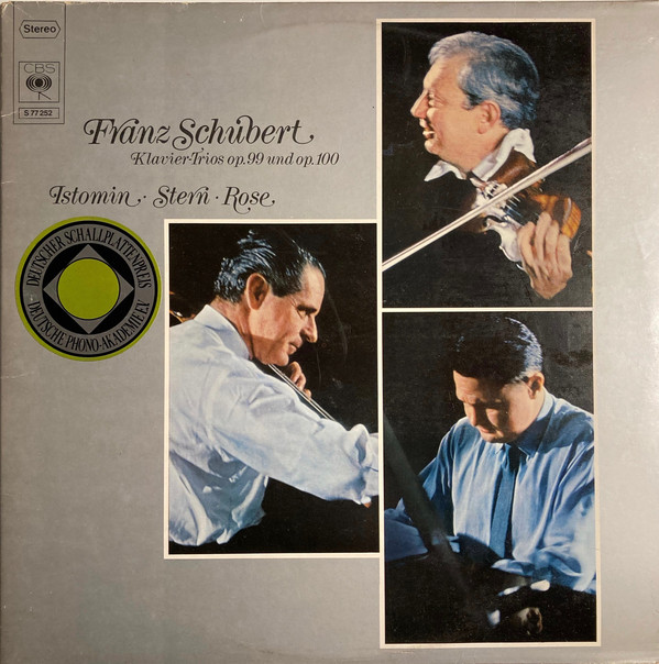 Bild Franz Schubert, Istomin* · Stern* · Rose* - Klavier-Trios Op. 99 Und Op. 100 (2xLP, RE) Schallplatten Ankauf