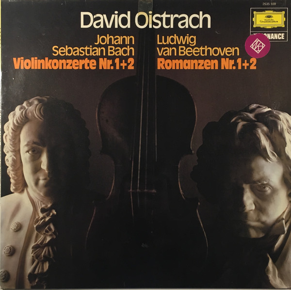 Bild David Oistrach - Johann Sebastian Bach / Ludwig Van Beethoven - Violinkonzerte Nr. 1+2 / Romanzen Nr. 1+2 (LP, Album, Comp) Schallplatten Ankauf