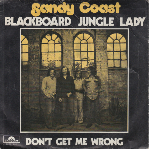 Cover Sandy Coast - Blackboard Jungle Lady / Don't Get Me Wrong (7, Single) Schallplatten Ankauf