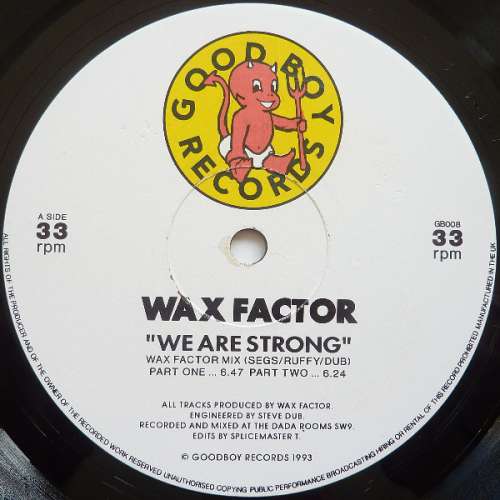 Cover Wax Factor - We Are Strong / It's Only Love (12) Schallplatten Ankauf