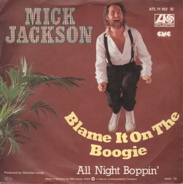 Cover Mick Jackson - Blame It On The Boogie (7, Single) Schallplatten Ankauf