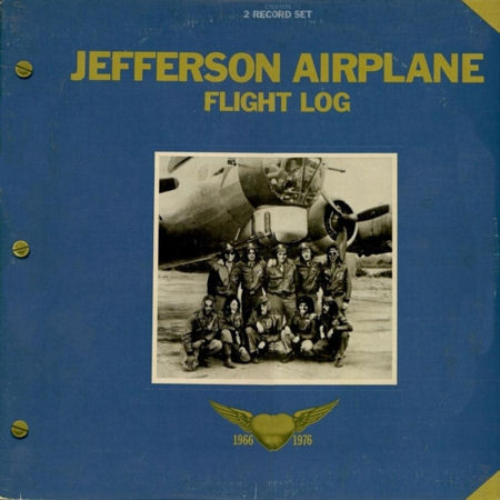 Cover Jefferson Airplane - Flight Log (2xLP, Comp) Schallplatten Ankauf