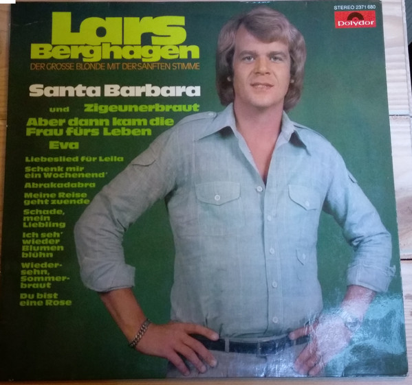 Cover Lars Berghagen - Der Grosse Blonde Mit Der Sanften Stimme - Santa Barbara (LP, Album) Schallplatten Ankauf