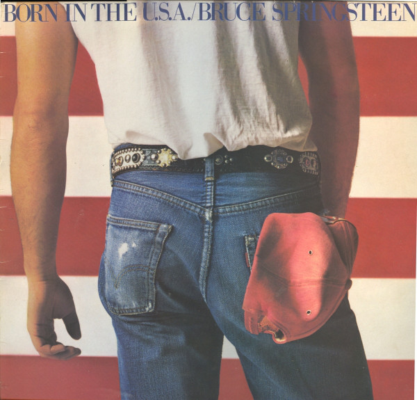Cover Bruce Springsteen - Born In The U.S.A. (LP, Album, Sun) Schallplatten Ankauf