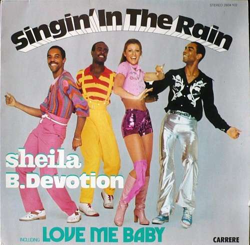 Cover Sheila B. Devotion* - Singin' In The Rain  (LP, Album) Schallplatten Ankauf