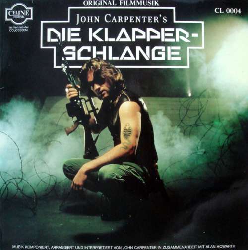 Cover John Carpenter In Zusammenarbeit Mit Alan Howarth - Die Klapperschlange (Original Filmmusik) (LP, Album) Schallplatten Ankauf