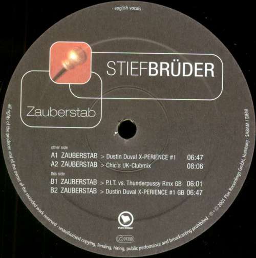 Cover Stiefbrüder - Zauberstab (12, Maxi) Schallplatten Ankauf
