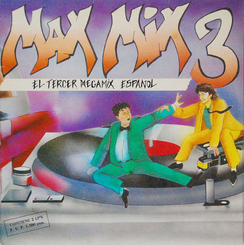 Cover Various - Max Mix 3 (El Tercer Megamix Espanol) (LP, Comp, Mixed, Gat + LP, Comp) Schallplatten Ankauf