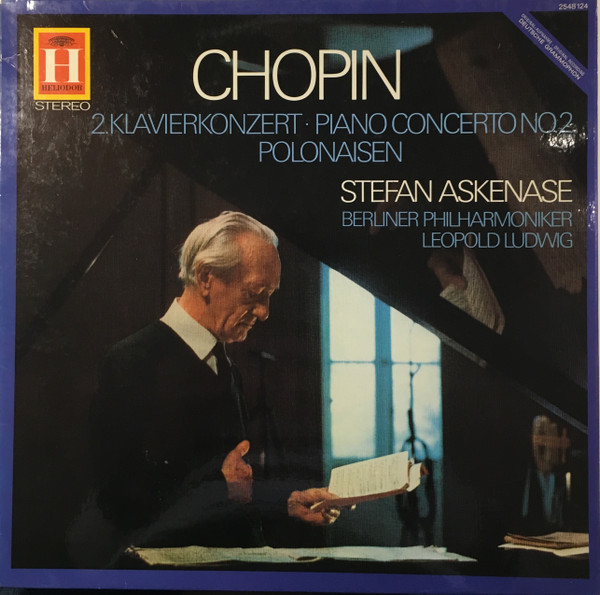 Cover Chopin*, Stefan Askenase, Berliner Philharmoniker, Leopold Ludwig - 2. Klavierkonzert · Piano Concerto No.2 - Polonaisen (LP, RE) Schallplatten Ankauf