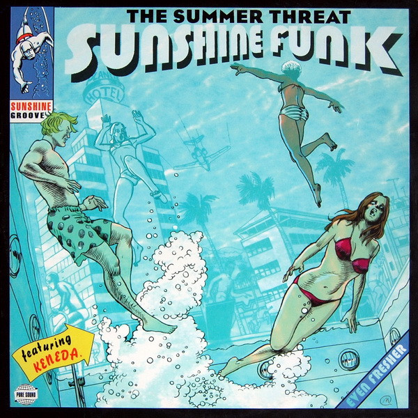 Cover Sunshine Funk Featuring Keneda - Part Two: The Summer Threat (12) Schallplatten Ankauf