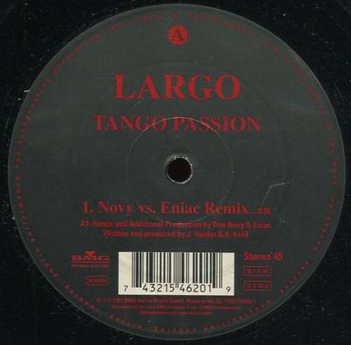 Cover Largo (2) - Tango Passion (12, Maxi) Schallplatten Ankauf