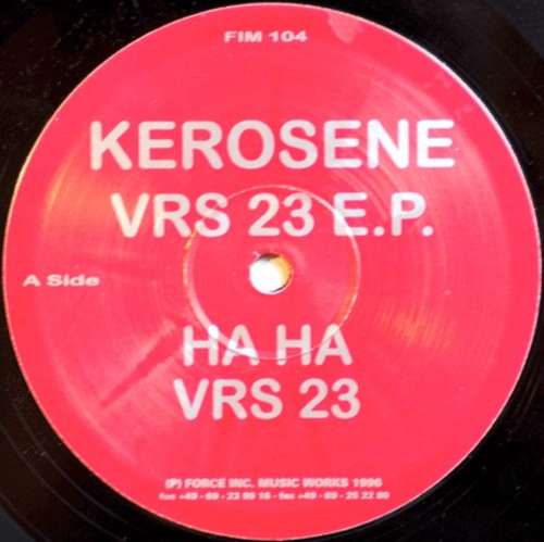 Cover Kerosene - VRS 23 E.P. (12, EP) Schallplatten Ankauf