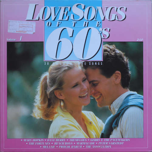 Cover Various - Love Songs Of The 60's - Volume 1 (2xLP, Comp) Schallplatten Ankauf