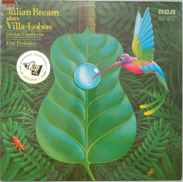 Bild Julian Bream, Villa-Lobos*, London Symphony*, André Previn - Julian Bream Plays Villa-Lobos (LP) Schallplatten Ankauf