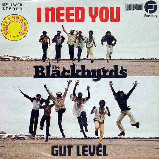 Cover The Blackbyrds - I Need You (7) Schallplatten Ankauf