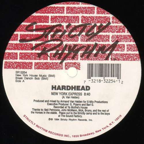 Cover Hardhead - New York Express (12) Schallplatten Ankauf