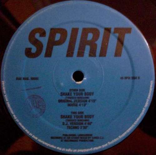 Cover Spirit (9) - Shake Your Body (12) Schallplatten Ankauf