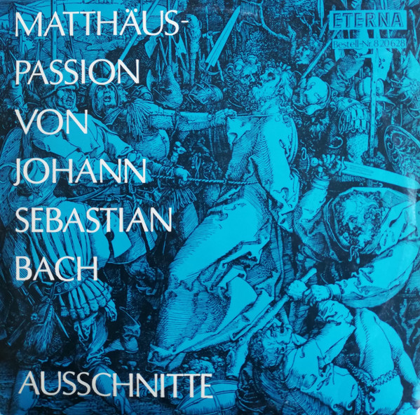 Cover Johann Sebastian Bach - Matthäus Passion BWV 244 (Ausschnitte) (LP, Mono) Schallplatten Ankauf