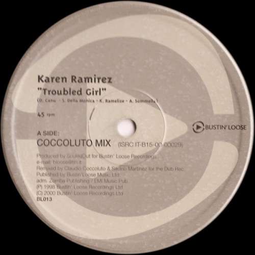 Cover Karen Ramirez - Troubled Girl / Looking For Love (12) Schallplatten Ankauf