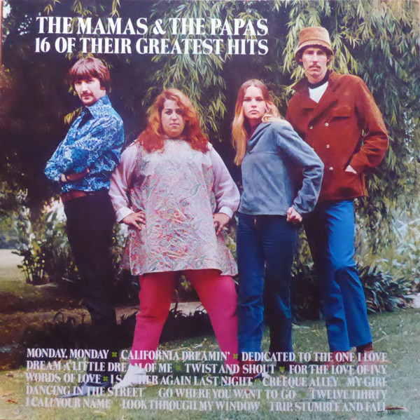 Cover The Mamas & The Papas - 16 Of Their Greatest Hits (LP, Comp, RE) Schallplatten Ankauf