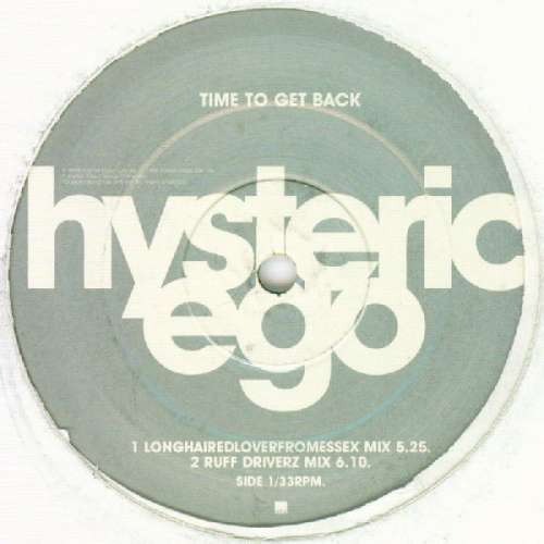 Cover Hysteric Ego - Time To Get Back (12, Promo) Schallplatten Ankauf