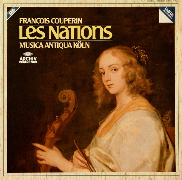 Cover François Couperin - Musica Antiqua Köln - Les Nations (2xLP) Schallplatten Ankauf