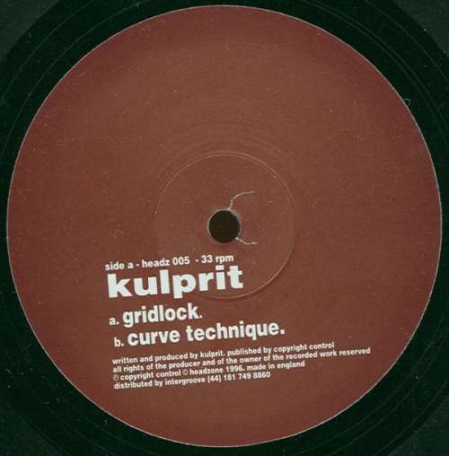 Bild Kulprit - Gridlock / Curve Technique (12) Schallplatten Ankauf