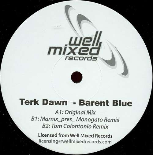 Cover Terk Dawn - Barent Blue (12) Schallplatten Ankauf