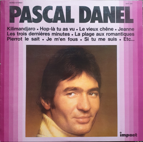Cover Pascal Danel - Pascal Danel (LP, Album, RE) Schallplatten Ankauf