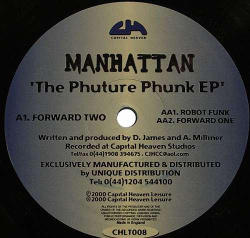 Cover Manhattan - The Phuture Phunk EP (12, EP) Schallplatten Ankauf