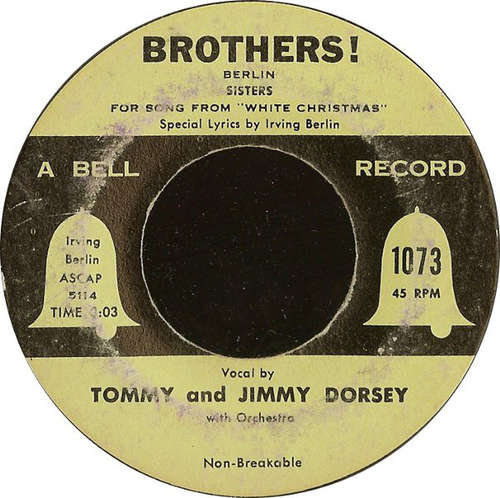 Cover Tommy Dorsey & Orchestra* - Brothers ! / Love You Didn't Do Right By Me (7, Single) Schallplatten Ankauf