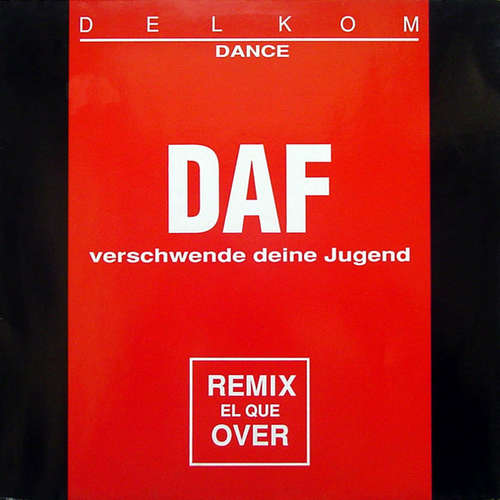 Cover DAF* - Verschwende Deine Jugend (12) Schallplatten Ankauf