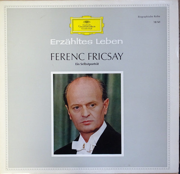 Cover Ferenc Fricsay - Erzähltes Leben Ein. Selbstporträt (LP, Comp, Mono) Schallplatten Ankauf